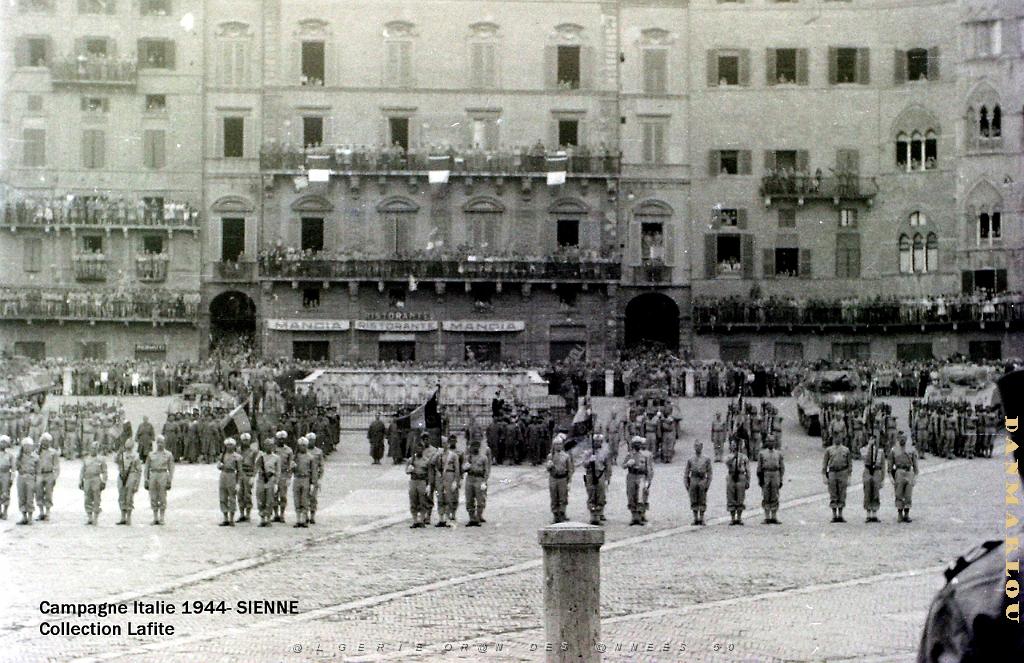 CAMPAGNE D ITALIE 1944 SIENNE  14 JUILLET   (4).JPG